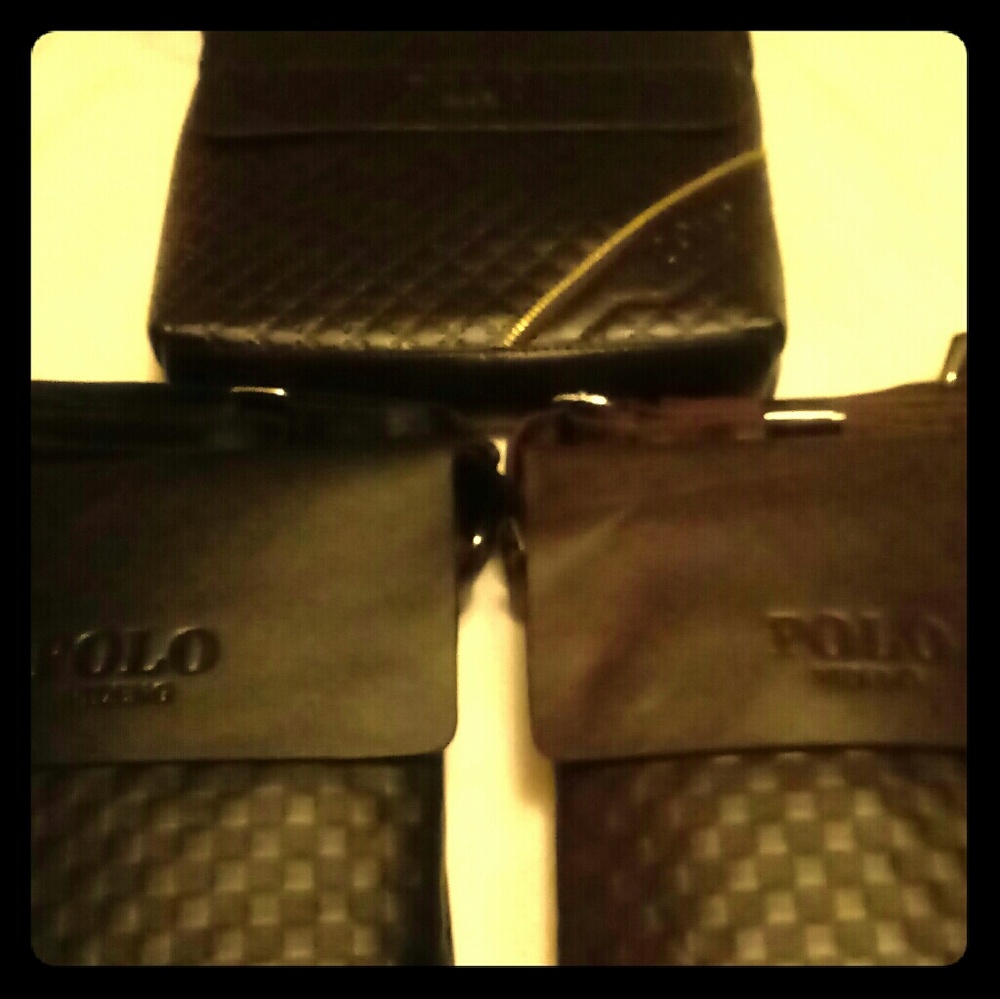 Polo Sport Leather Shoulder Bags ! $22 Each !